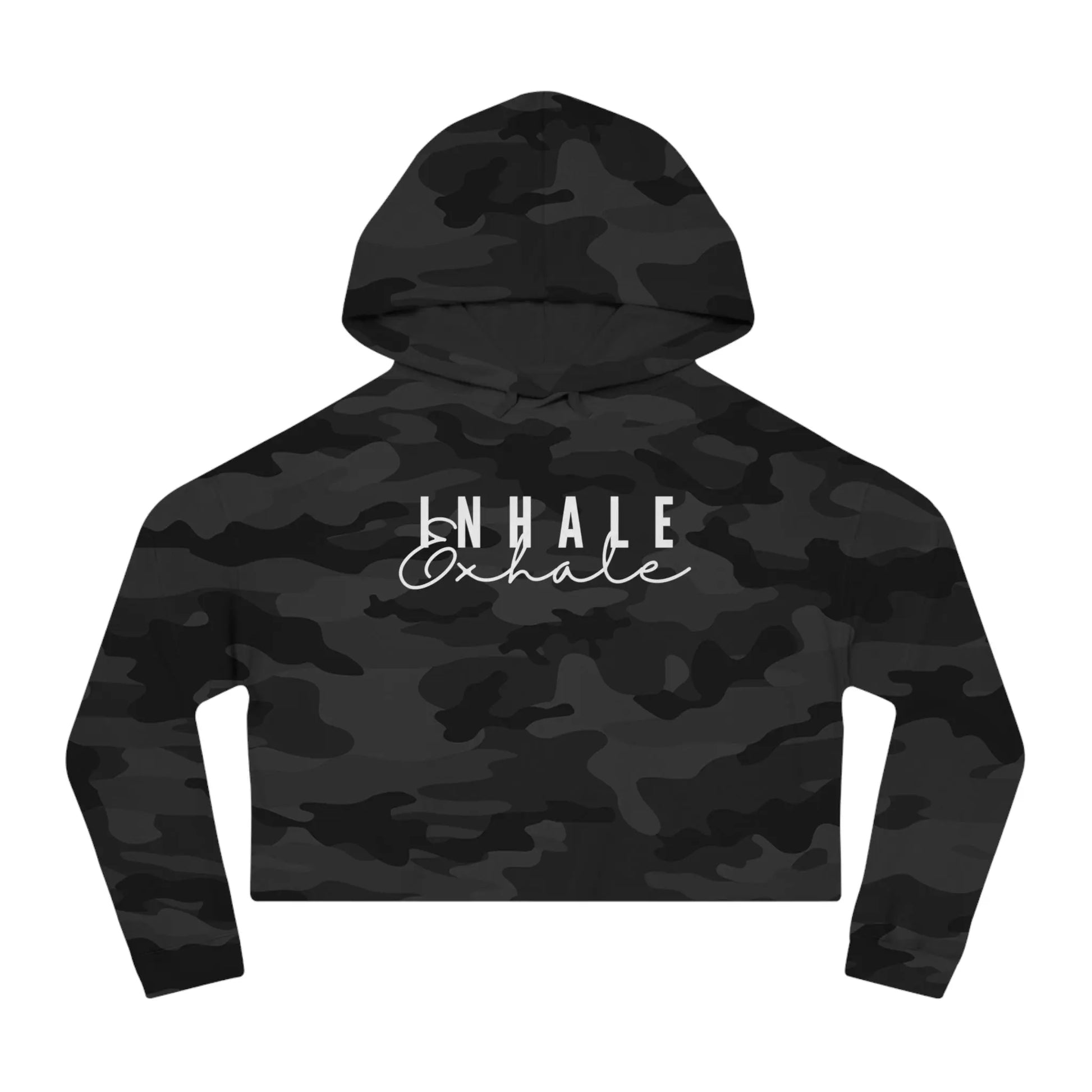 Inhale Exhale Cropped Hoodie  Lolu Active