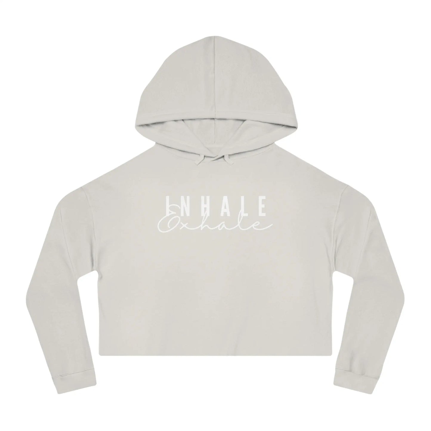 Inhale Exhale Cropped Hoodie  Lolu Active