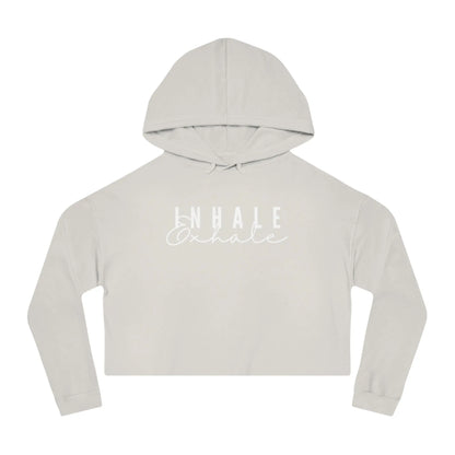 Inhale Exhale Cropped Hoodie  Lolu Active