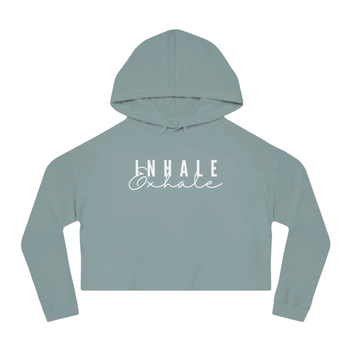 Inhale Exhale Cropped Hoodie  Lolu Active