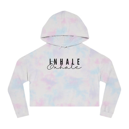 Inhale Exhale Cropped Hoodie  Lolu Active