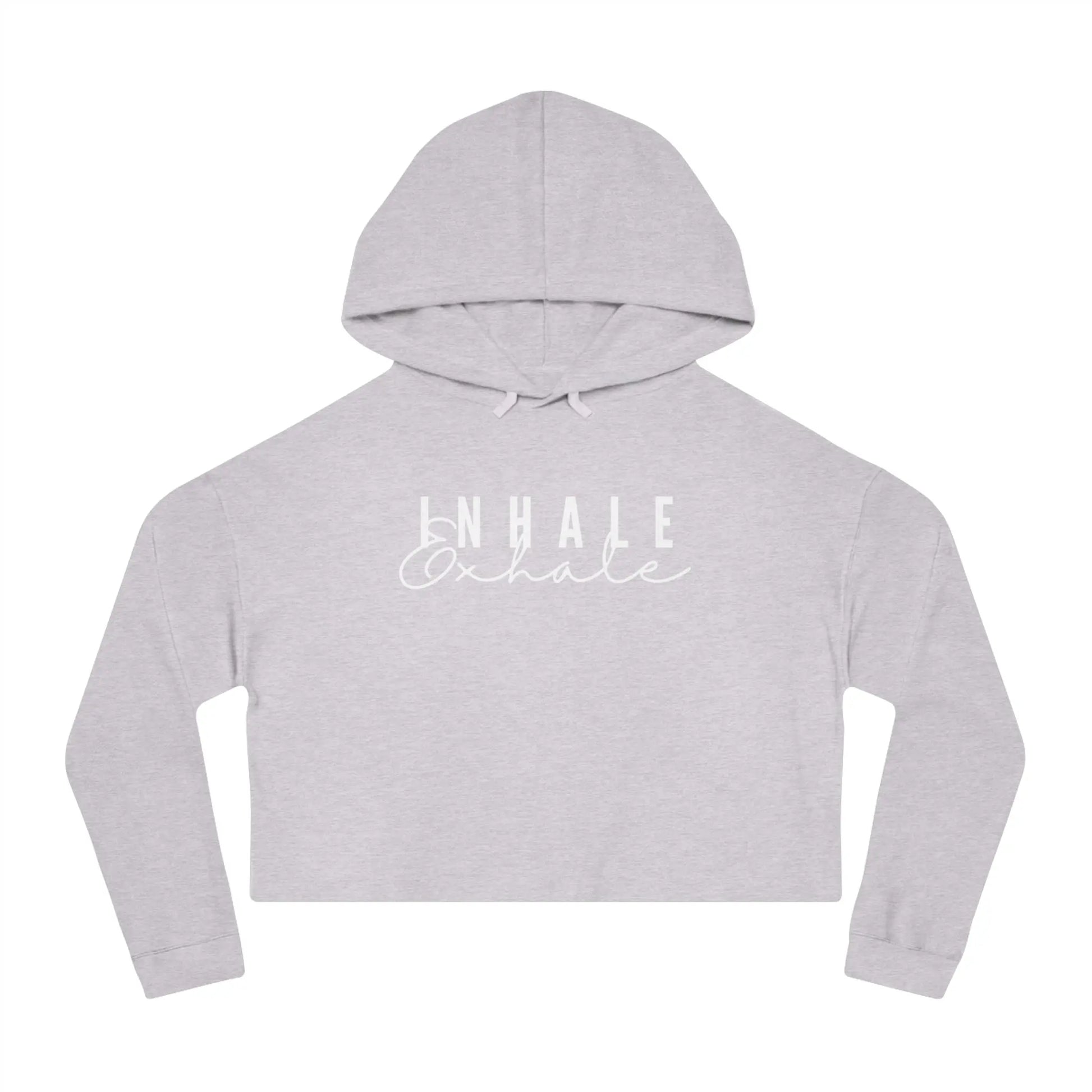 Inhale Exhale Cropped Hoodie  Lolu Active