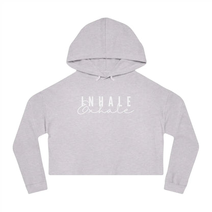 Inhale Exhale Cropped Hoodie  Lolu Active