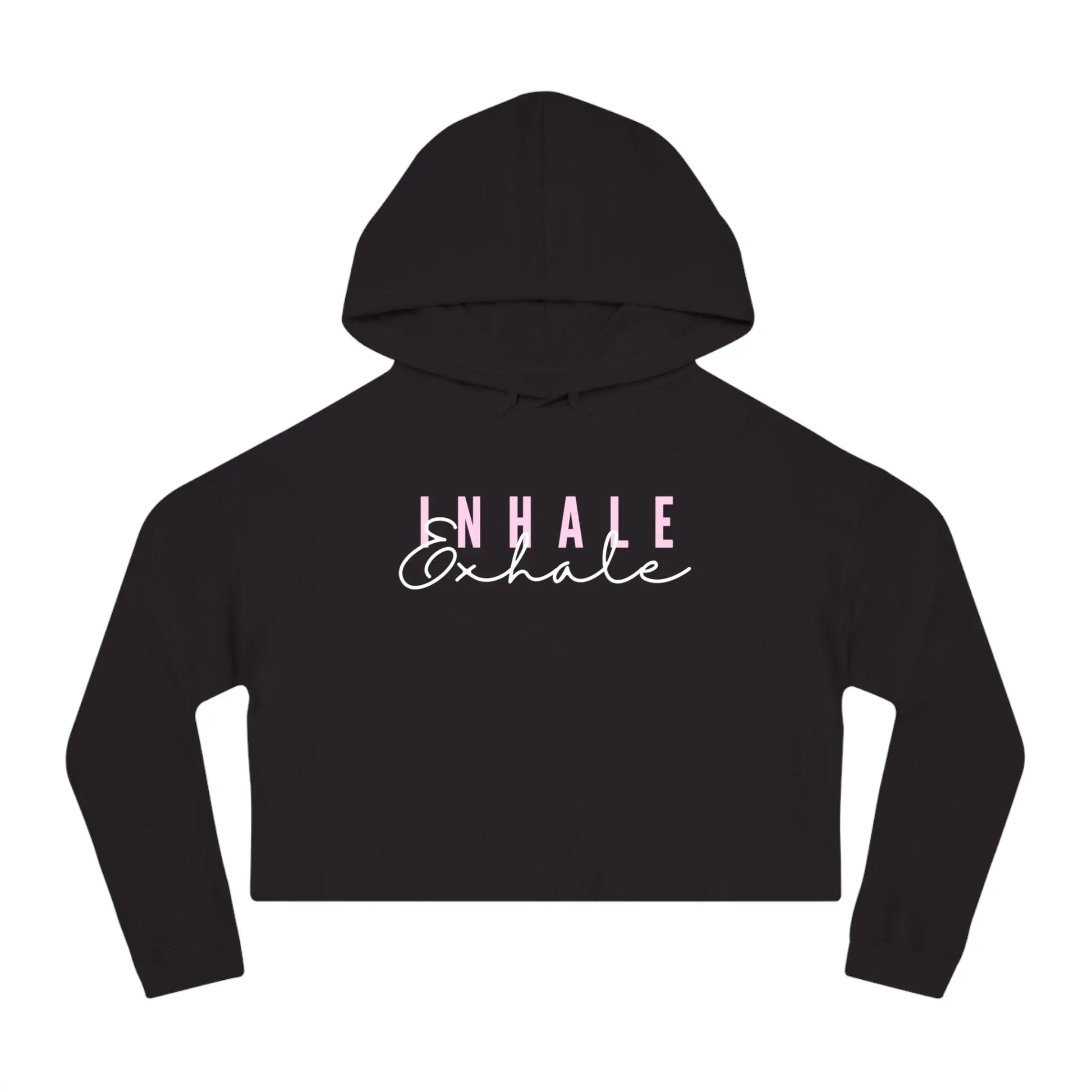 Inhale Exhale Cropped Hoodie  Lolu Active