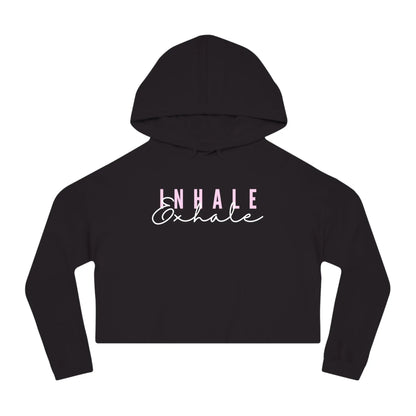 Inhale Exhale Cropped Hoodie  Lolu Active