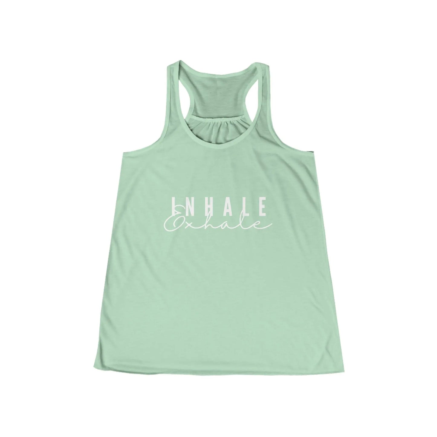Inhale Exhale Racerback Tank  Lolu Active