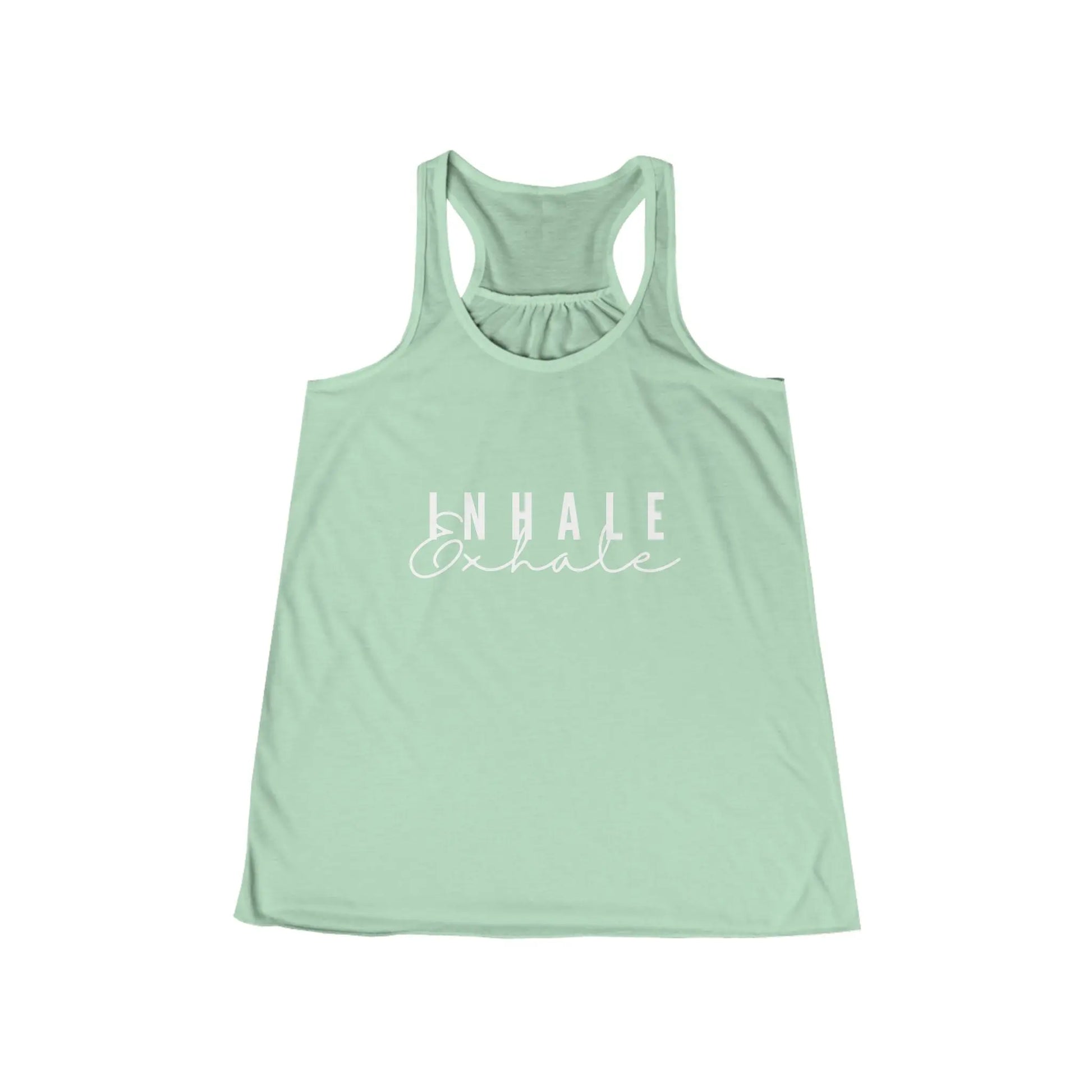 Inhale Exhale Racerback Tank  Lolu Active
