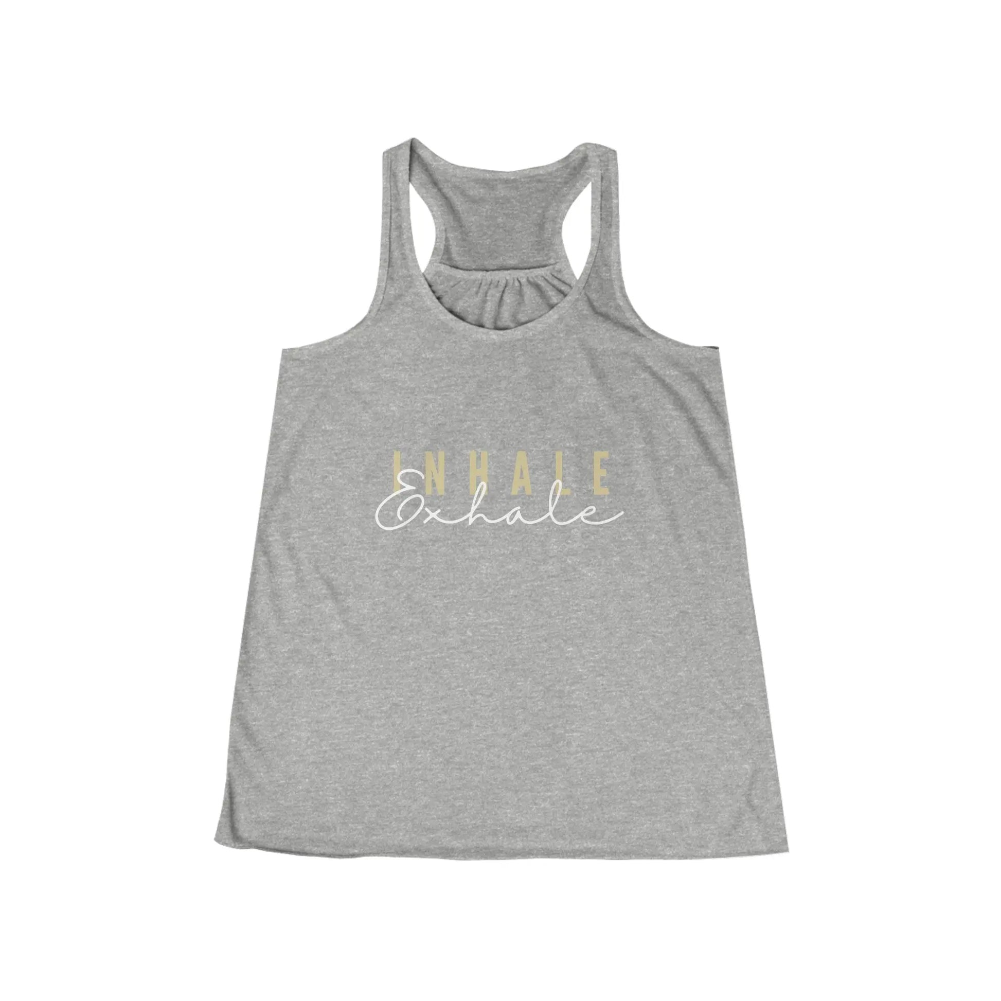 Inhale Exhale Racerback Tank  Lolu Active