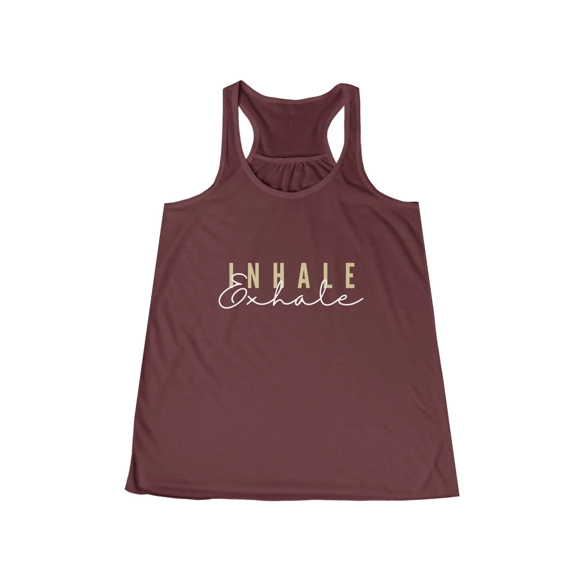 Inhale Exhale Racerback Tank  Lolu Active
