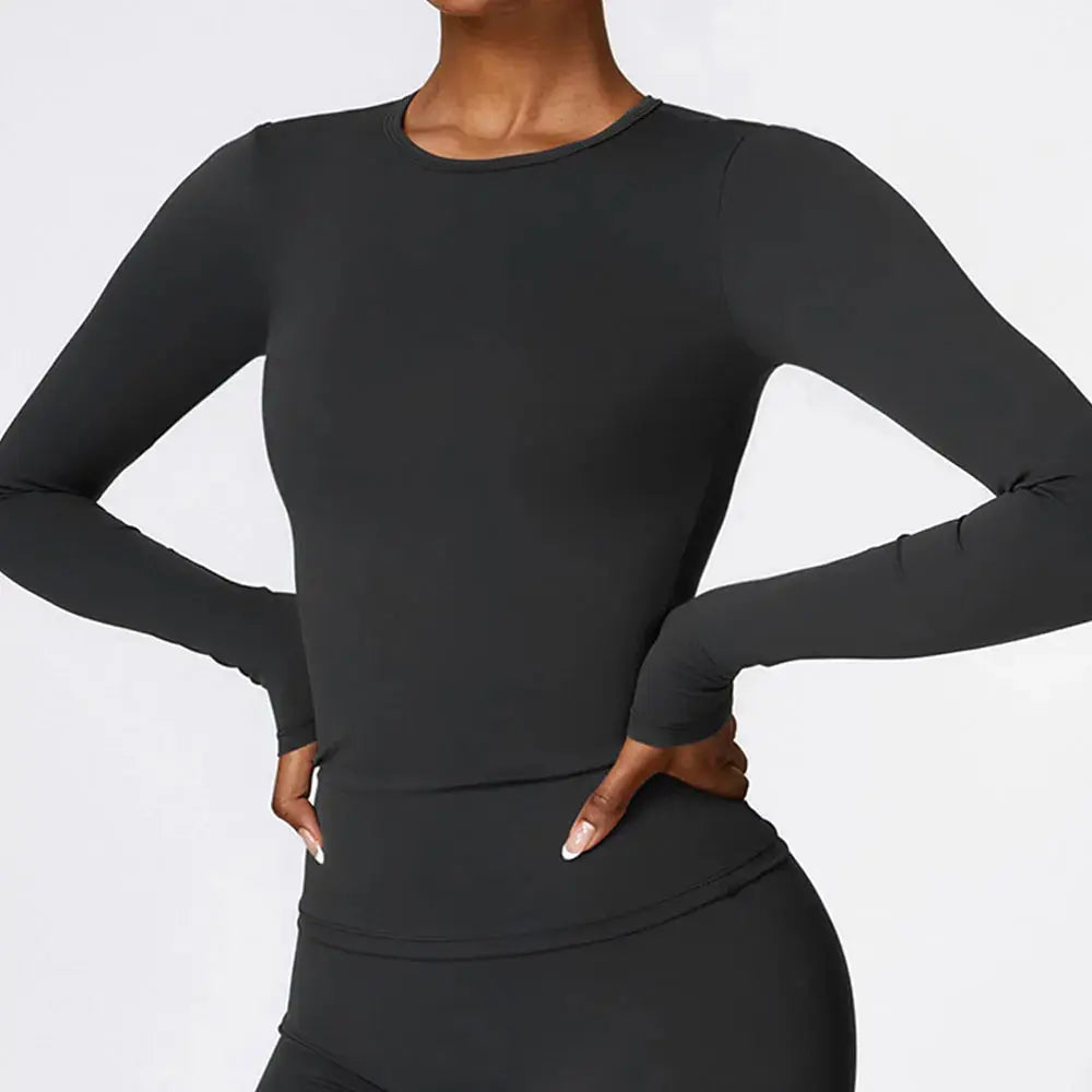 LA Seamless Long Sleeve Top  Lolu Active