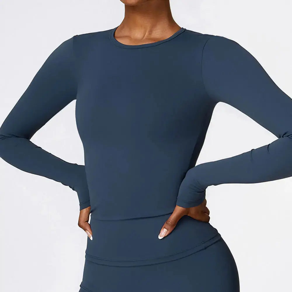 LA Seamless Long Sleeve Top  Lolu Active