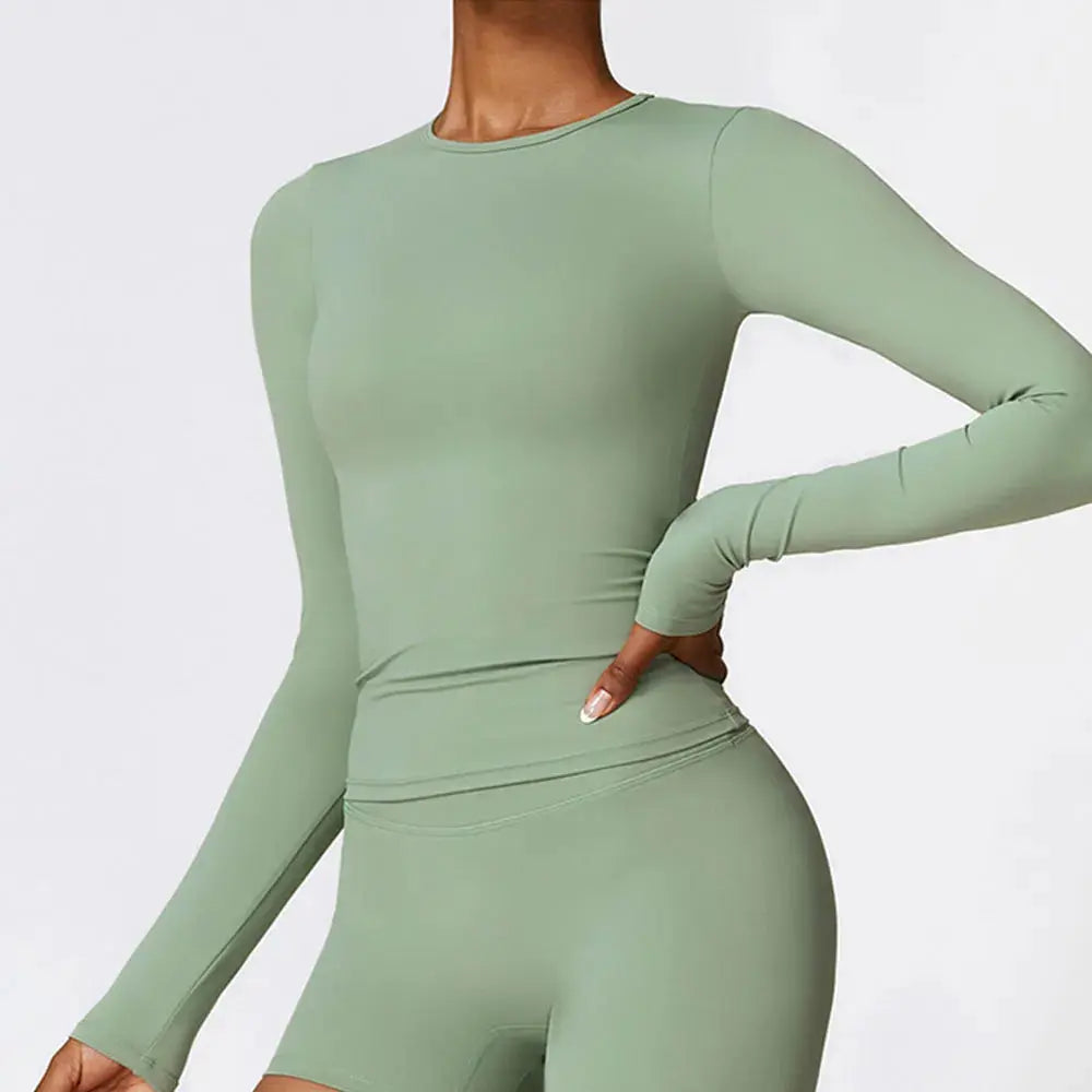 LA Seamless Long Sleeve Top  Lolu Active