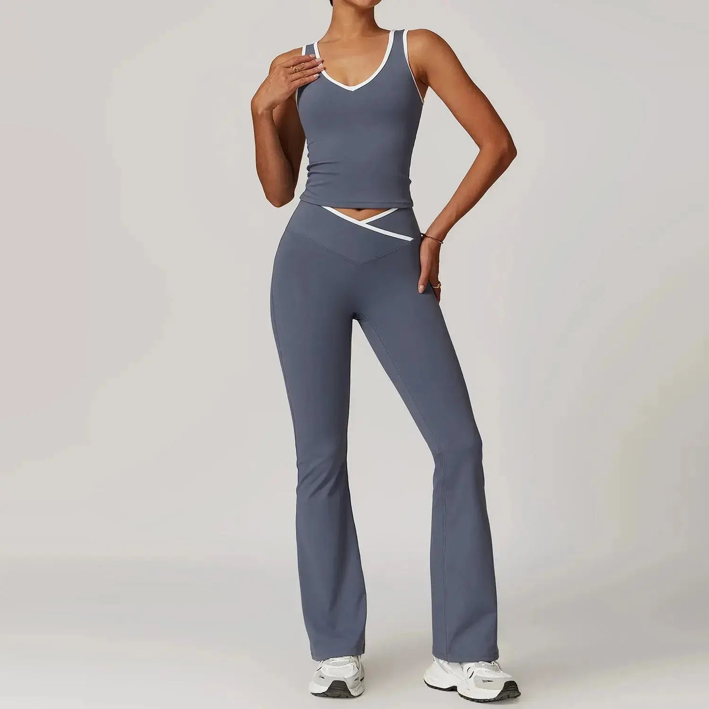 Lola Bikers and Tank 2 Piece Set  Lolu Active