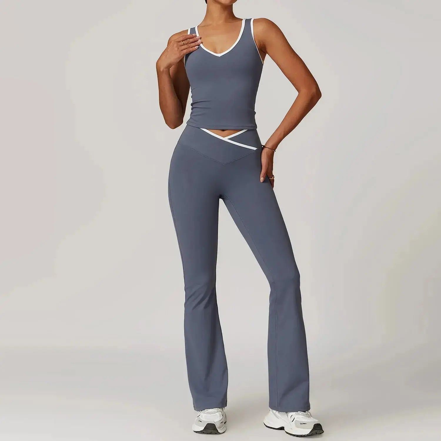 Lola Bikers and Tank 2 Piece Set  Lolu Active