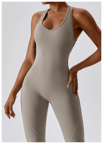 Lolu Backless Jumpsuit Flare (Copy)  Lolu Active