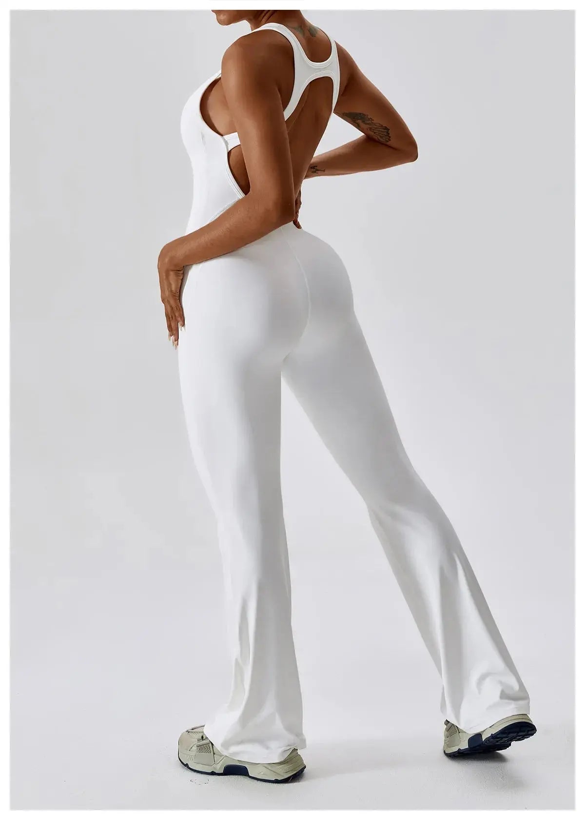 Lolu Backless Jumpsuit Flare (Copy)  Lolu Active