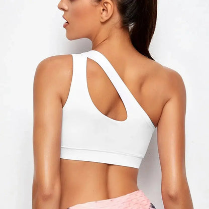 Luna One-Shoulder Bra  Lolu Active