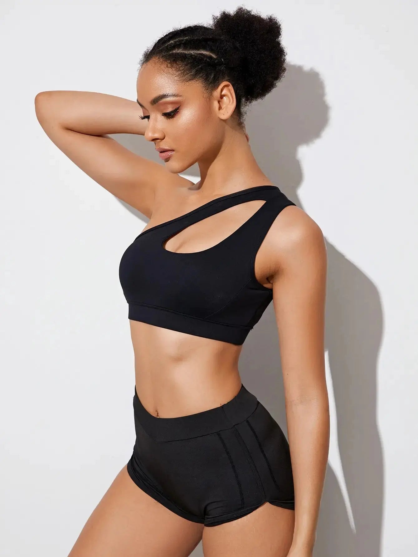 Luna One-Shoulder Bra  Lolu Active