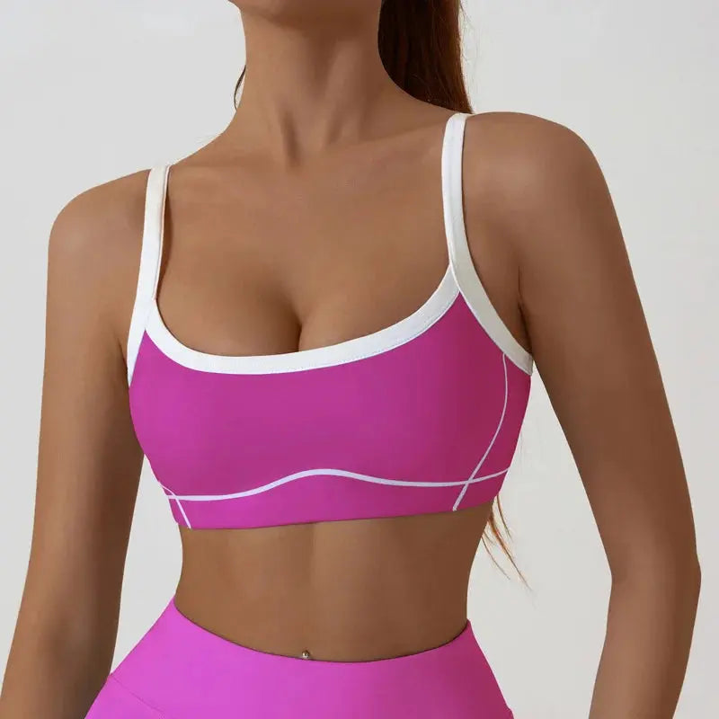 MatchPlay Contrast Bra  Lolu Active