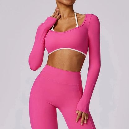 Meesha Backless Top  Lolu Active