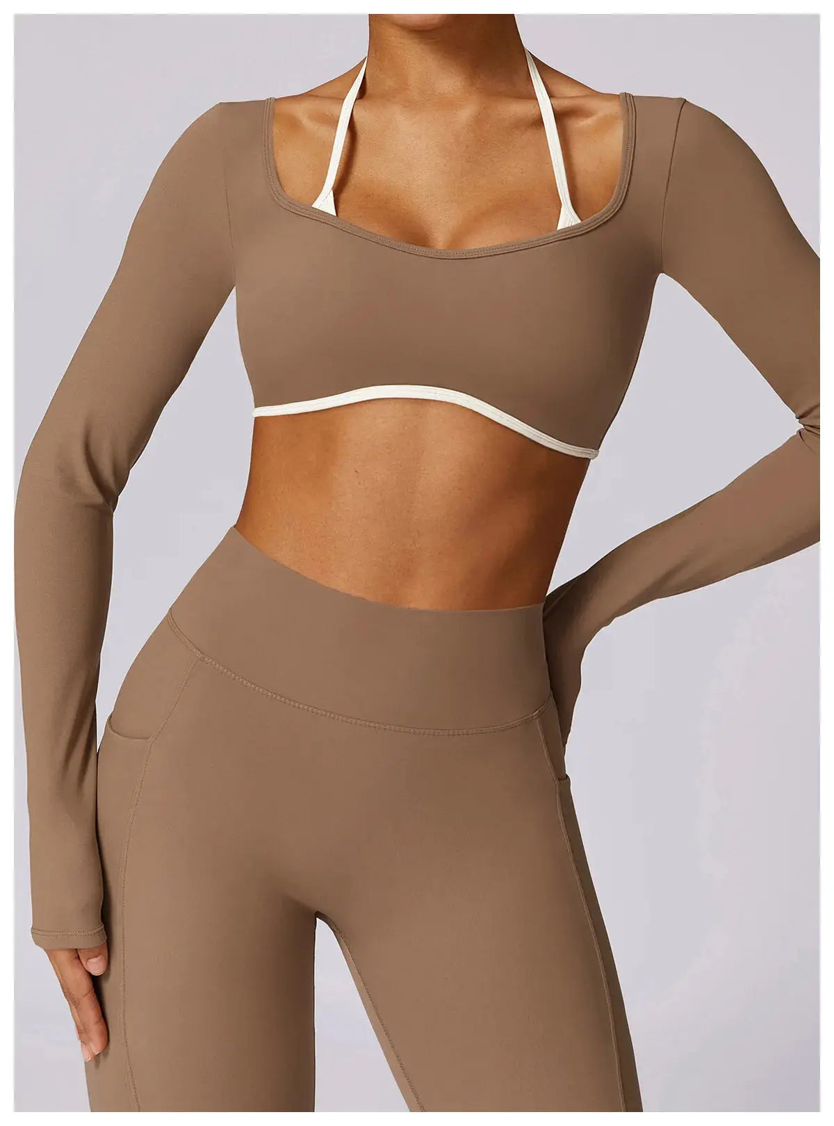 Meesha Backless Top  Lolu Active