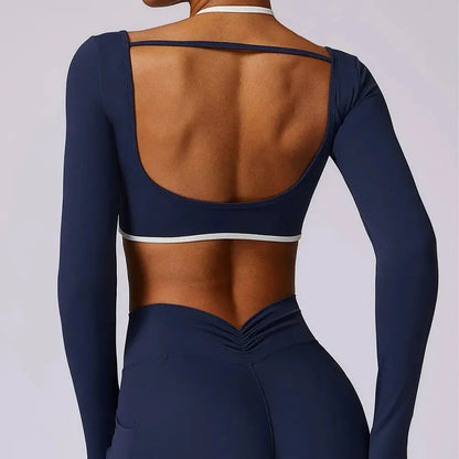 Meesha Backless Top  Lolu Active