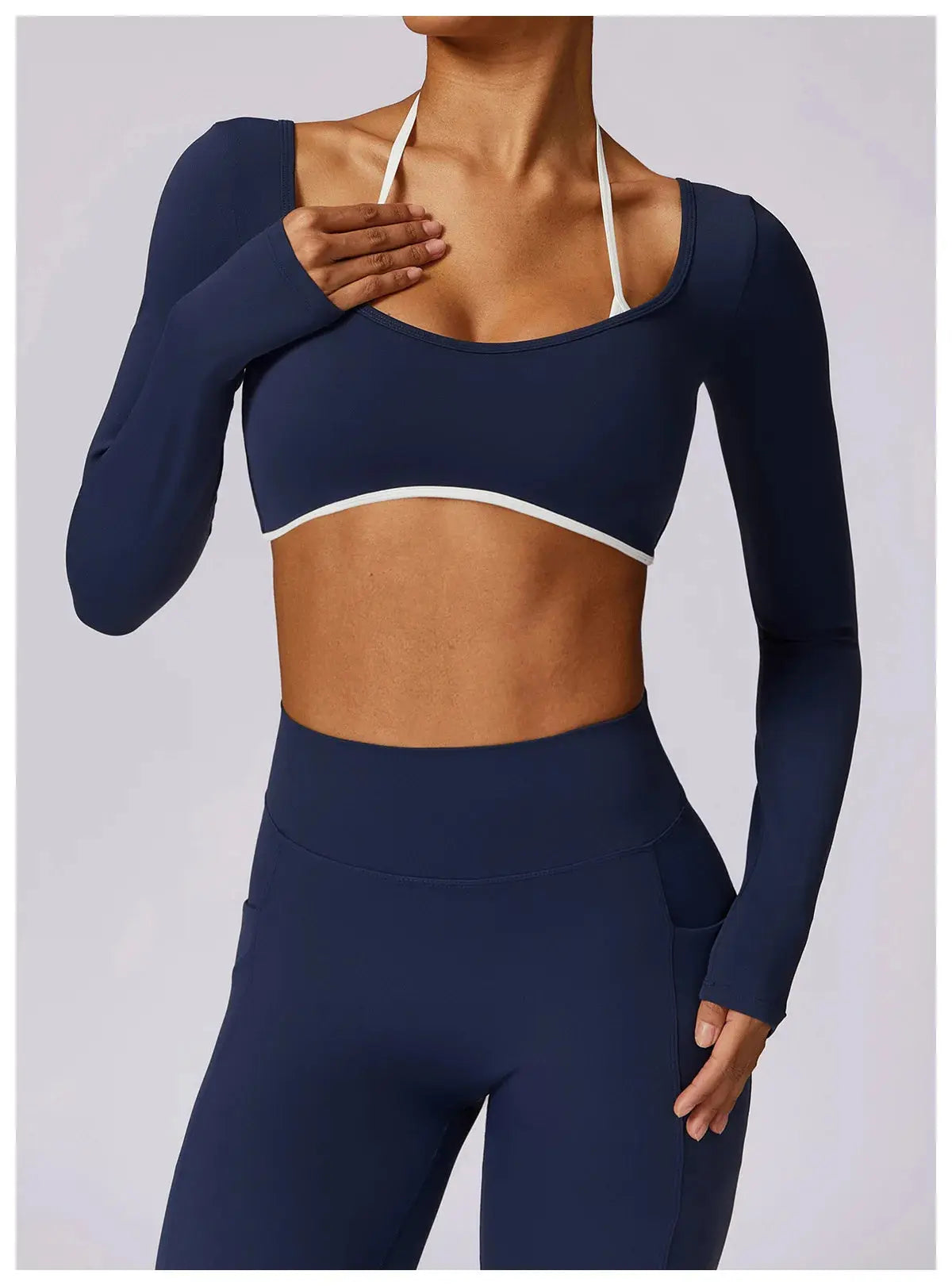 Meesha Backless Top  Lolu Active