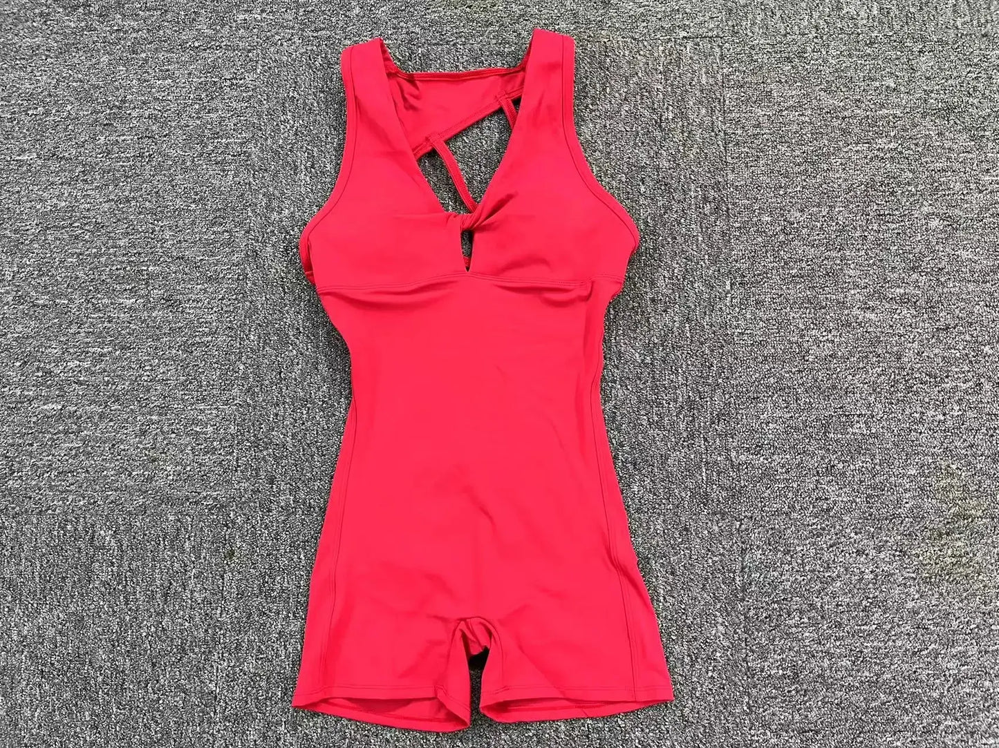 Padded Jumpsuit Sport Women Yoga Bodysuit Fitness Wear Gym Sportswear High Elastic Workout Running Clothes  Lolu Active