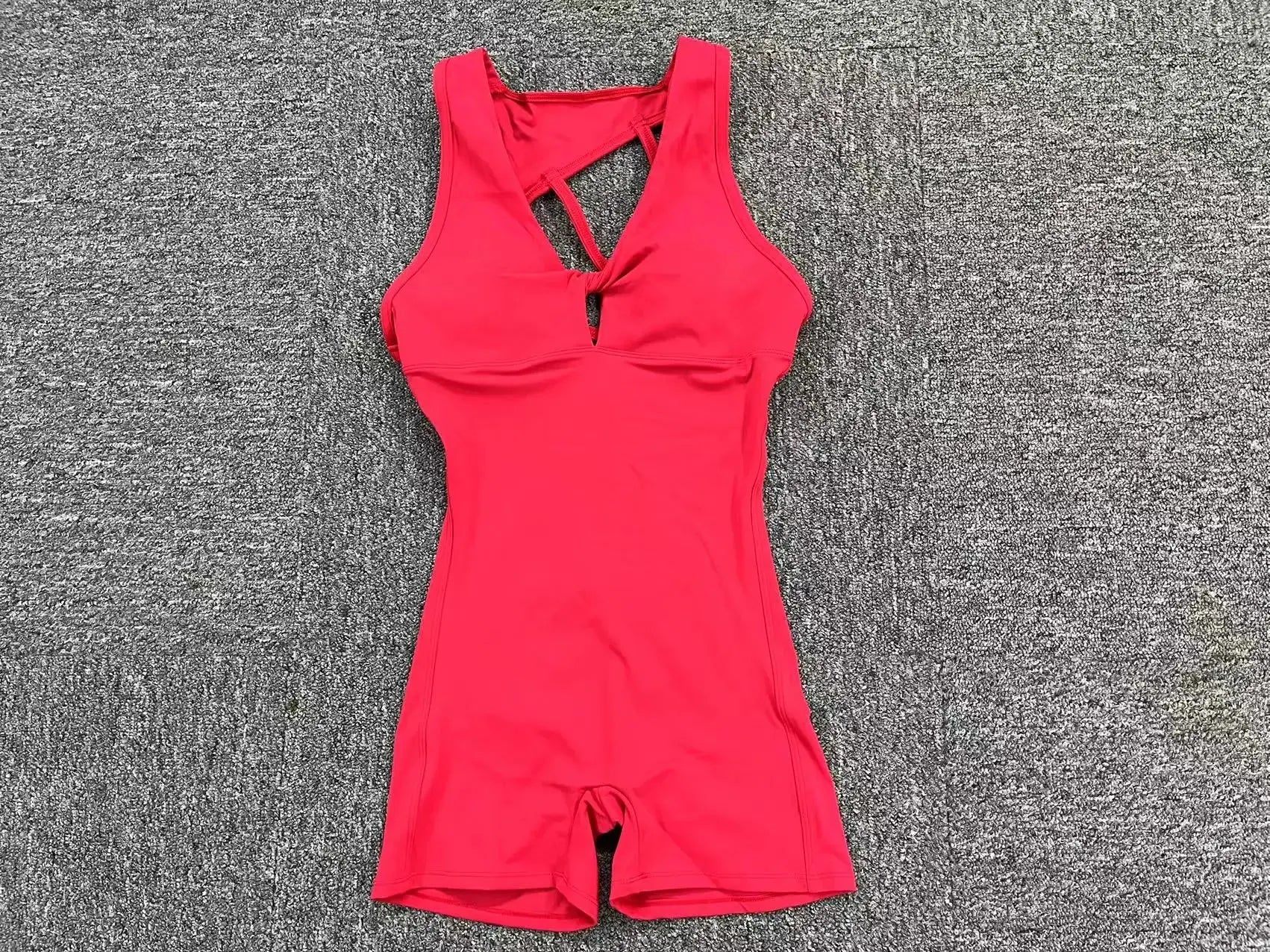 Padded Jumpsuit Sport Women Yoga Bodysuit Fitness Wear Gym Sportswear High Elastic Workout Running Clothes  Lolu Active
