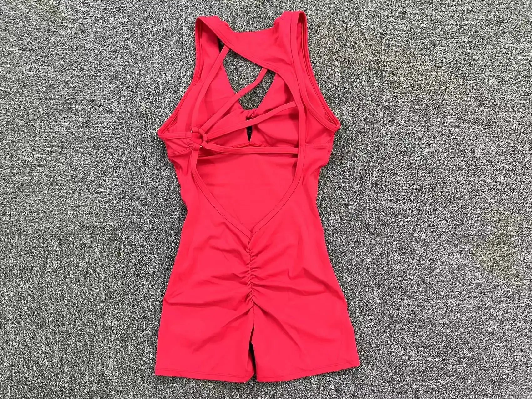 Padded Jumpsuit Sport Women Yoga Bodysuit Fitness Wear Gym Sportswear High Elastic Workout Running Clothes  Lolu Active
