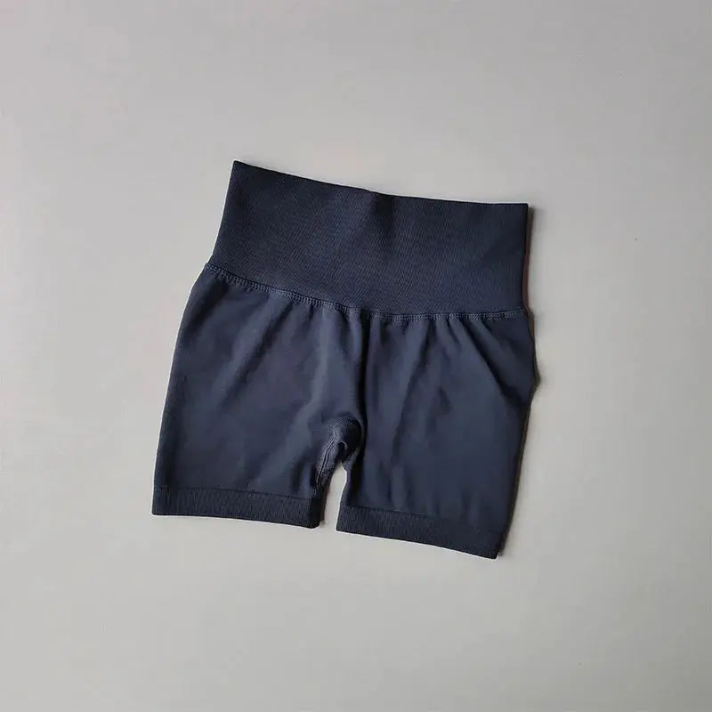 Peach Hip Lifting Sports Shorts Women High Waist and Waist Tightening Slimming Running Hip Speed Drying Three Point Tight Pants  Lolu Active