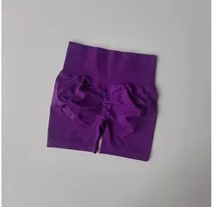 Peach Hip Lifting Sports Shorts Women High Waist and Waist Tightening Slimming Running Hip Speed Drying Three Point Tight Pants  Lolu Active