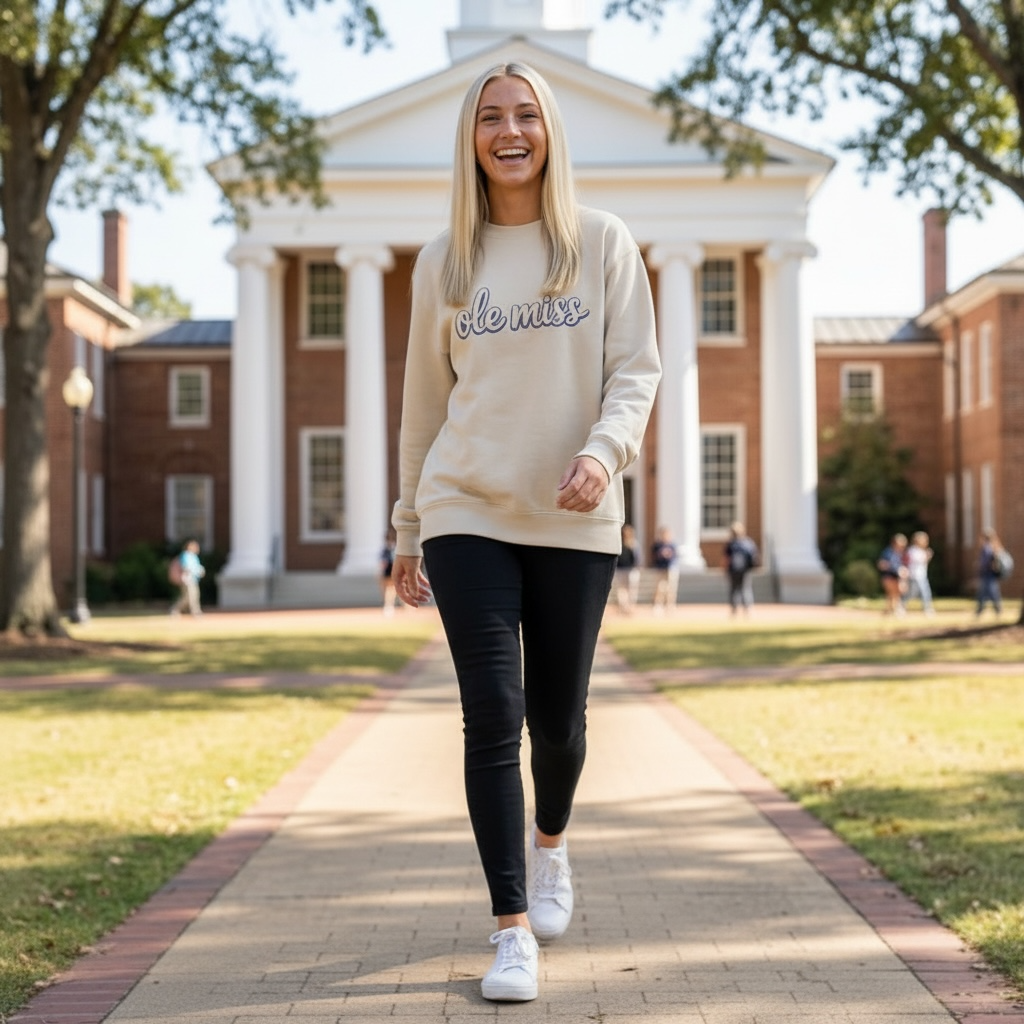 Ole Miss Crewneck Sweatshirt