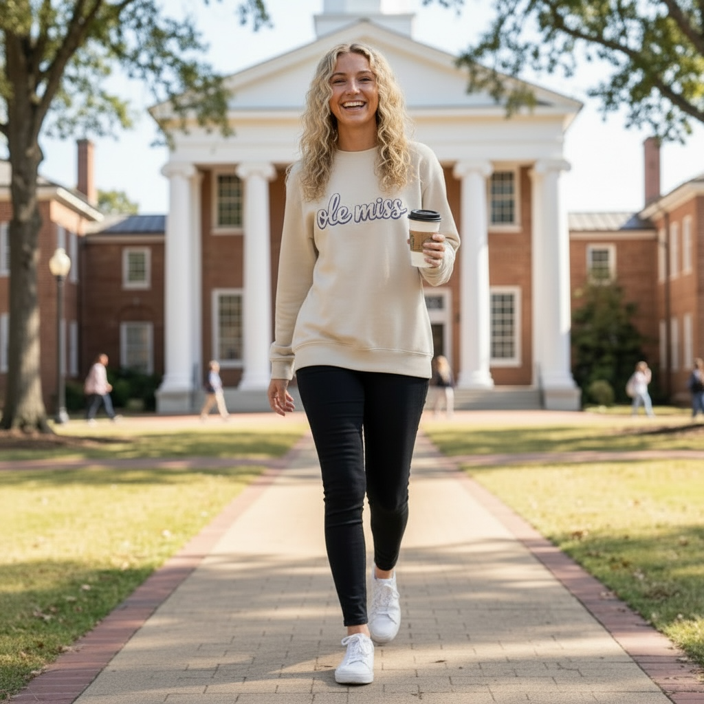 Ole Miss Crewneck Sweatshirt