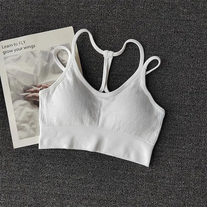 PowerSculpt Ribbed Sports Bra  Lolu Active