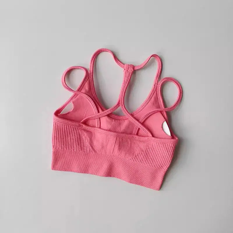 PowerSculpt Ribbed Sports Bra  Lolu Active
