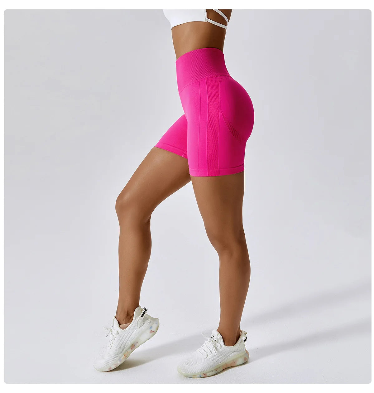 Women Shorts Seamless Sports Shorts For Women Cycling Jogging Fitness High Waist Push Up Gym Shorts Leggings Women Yoga Clothing  Lolu Active