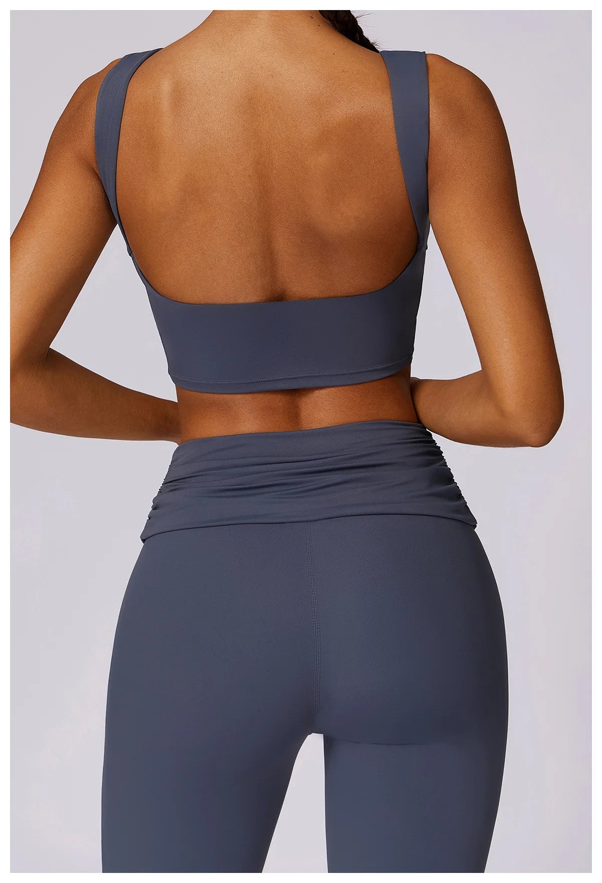 NCLAGEN Running Sports Bra Women High Support Impact Open Back Yoga Breathable Slim Fit Fitness Tank Top With Removable Pads  Lolu Active