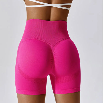 Women Shorts Seamless Sports Shorts For Women Cycling Jogging Fitness High Waist Push Up Gym Shorts Leggings Women Yoga Clothing  Lolu Active