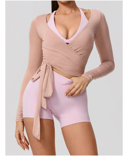 StudioWrap Multi-Way Wrap Top