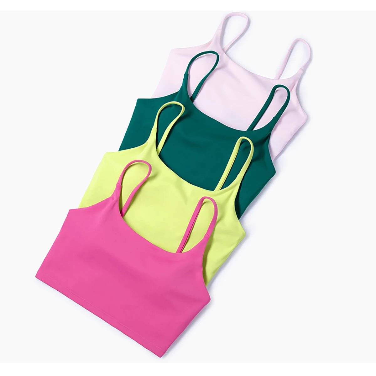 Suspenders Yoga Tank Tops for Fitness Naked Feel Sport Bra Gym Vest Women Camisole Workout Underwear Sportswear Outfit 