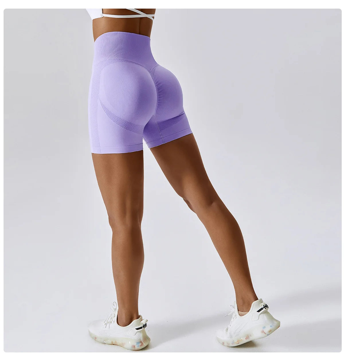 Women Shorts Seamless Sports Shorts For Women Cycling Jogging Fitness High Waist Push Up Gym Shorts Leggings Women Yoga Clothing  Lolu Active