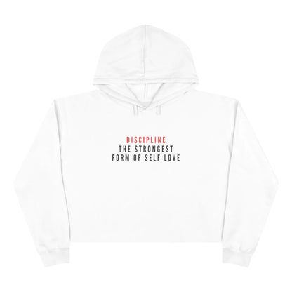 Self-Love Discipline Cropped Hoodie - Lolu Active