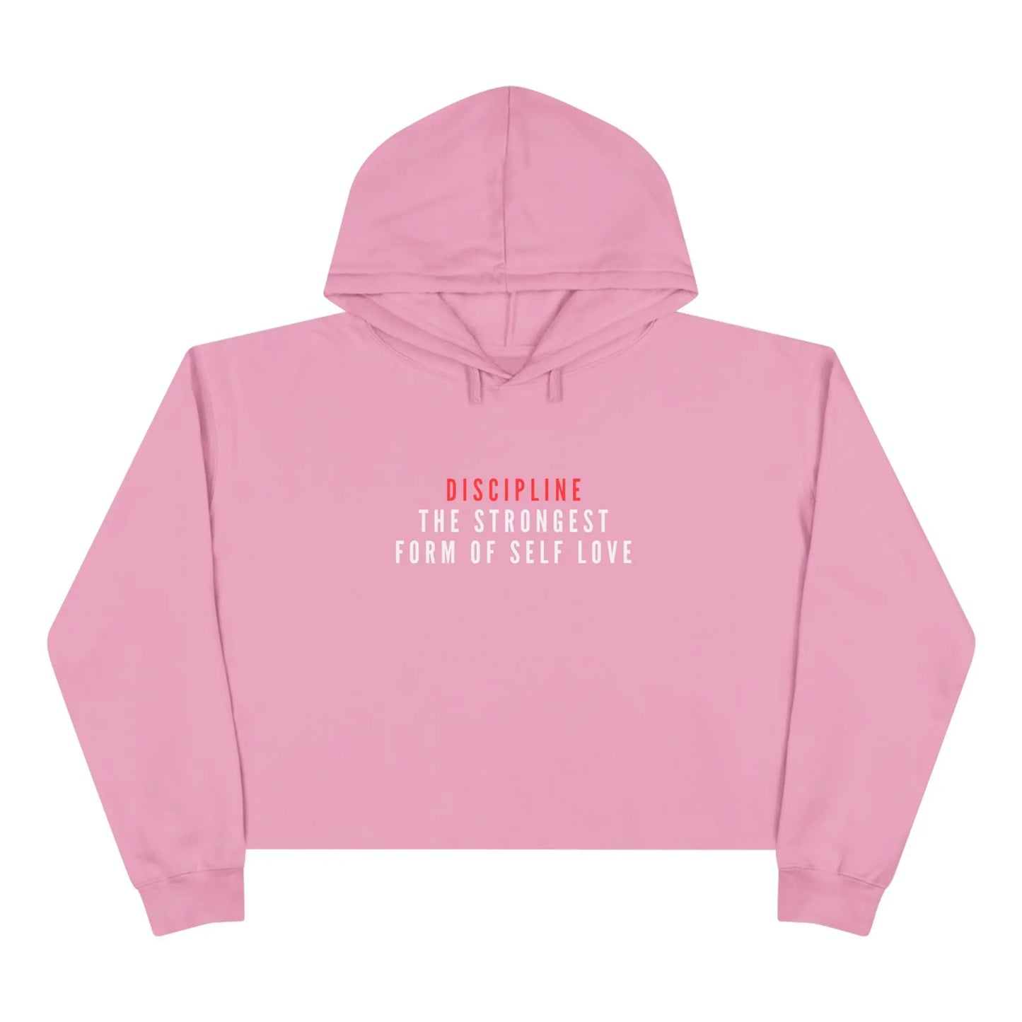 Self-Love Discipline Cropped Hoodie - Lolu Active