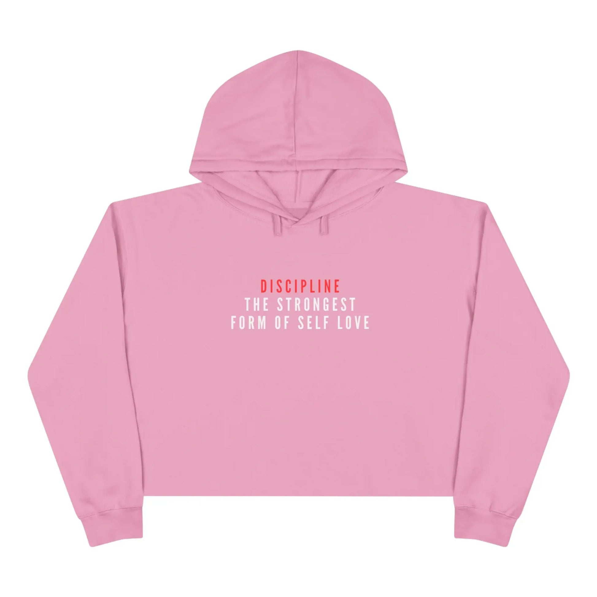 Self-Love Discipline Cropped Hoodie - Lolu Active