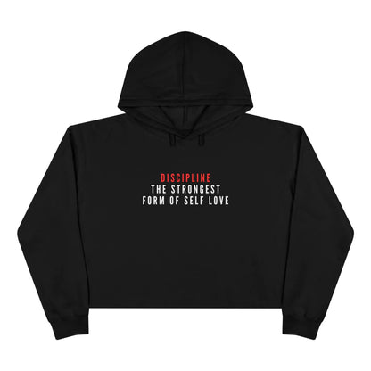Self-Love Discipline Cropped Hoodie - Lolu Active