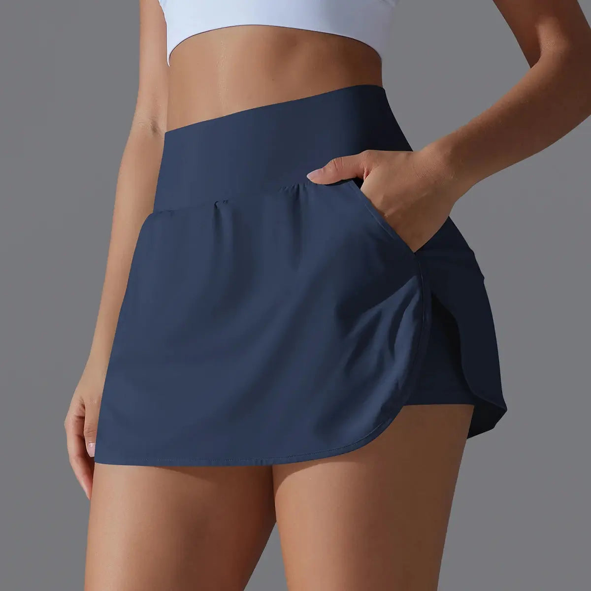 Steph Lined Skort  Lolu Active