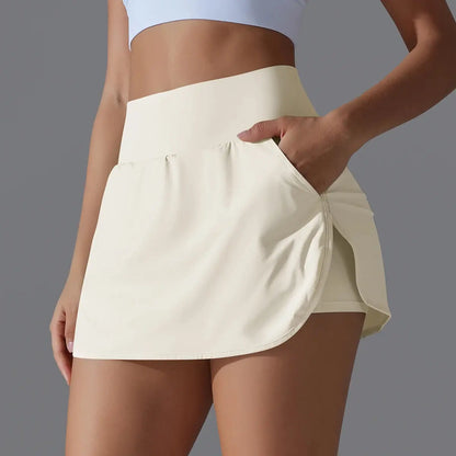 Steph Lined Skort  Lolu Active