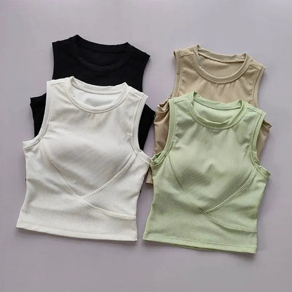 SculptSync Ribbed Tank - Lolu Active