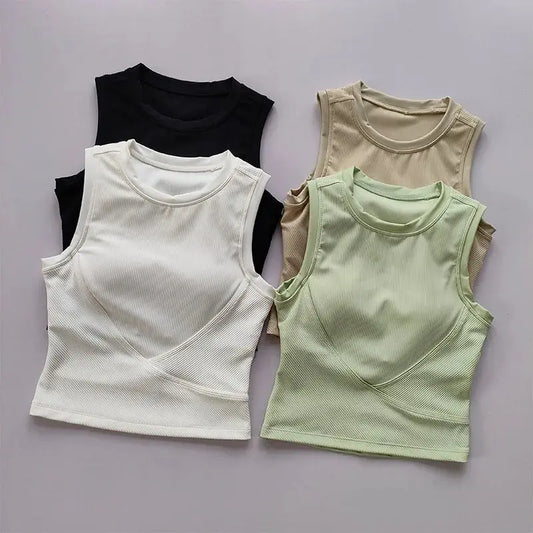 SculptSync Ribbed Tank - Lolu Active